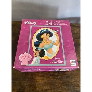Hasbro Disney Princess "Aladdin" 24 Piece 10" x 13" Jigsaw Puzzle Complete